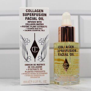 Charlotte Tilbury Collagen Superfusion Facial Oil .27fl oz 8ml New In Box